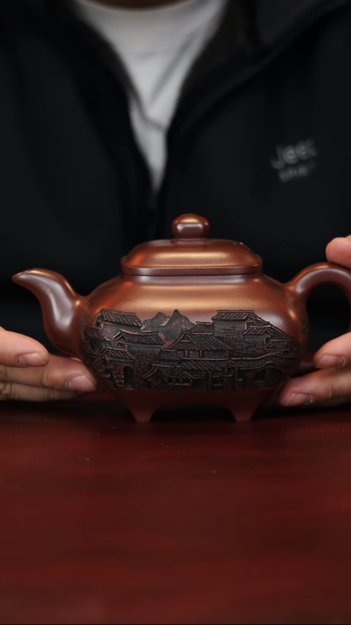 茶壶紫砂 周蕙萍--手工-传炉