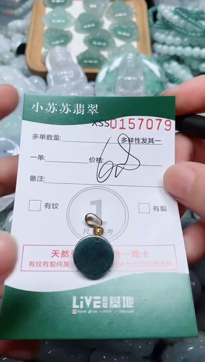 翡翠未镶嵌颈饰闪购商品0157079