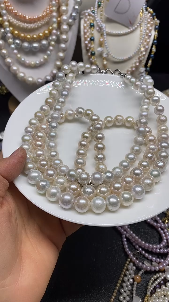 淡水珍珠未镶嵌颈饰多人