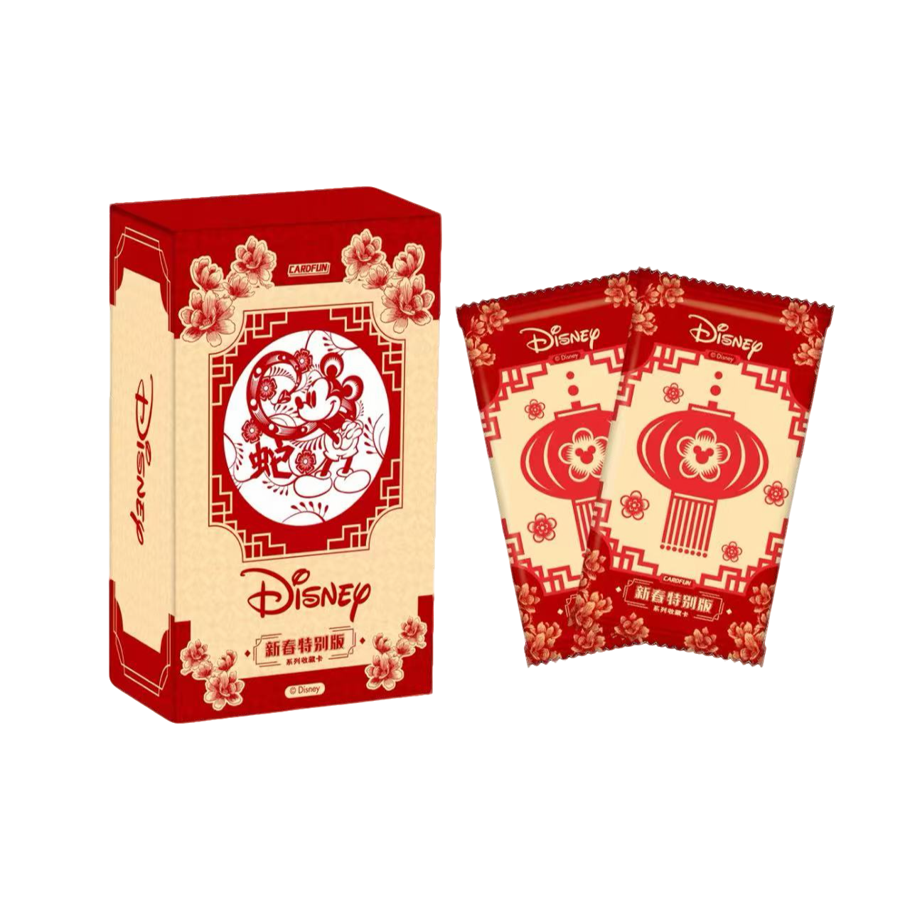 【推推】集卡社《迪士尼》新春特别版收藏卡 卡牌（代拆）