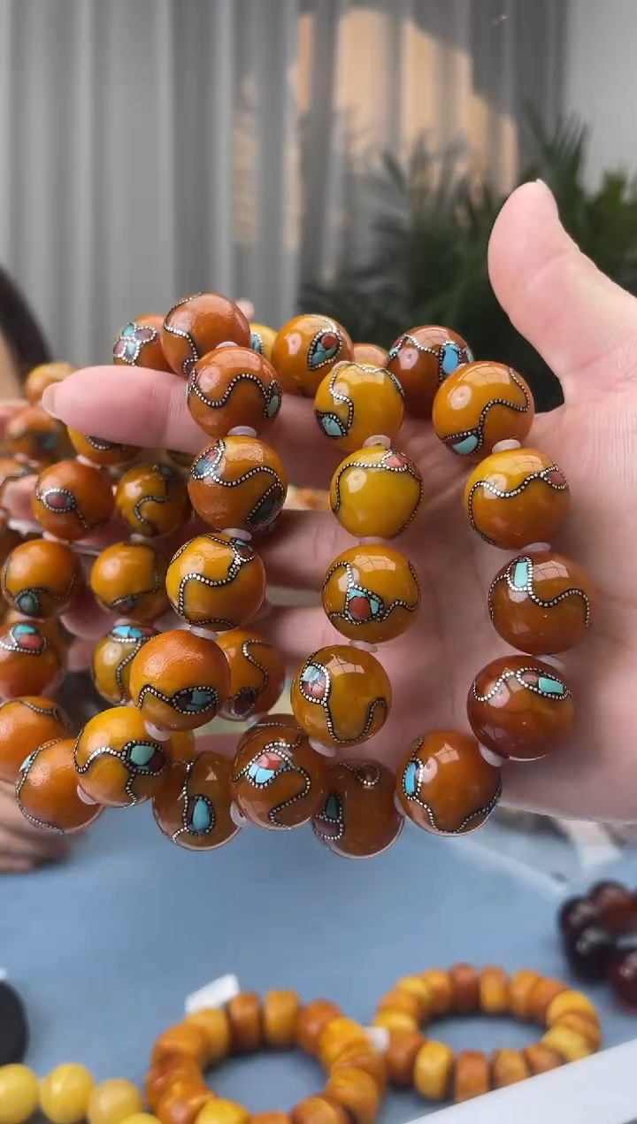 【闪购商品】蜜蜡珠宝奇石未镶嵌假一罚十，多样性发一件046.17