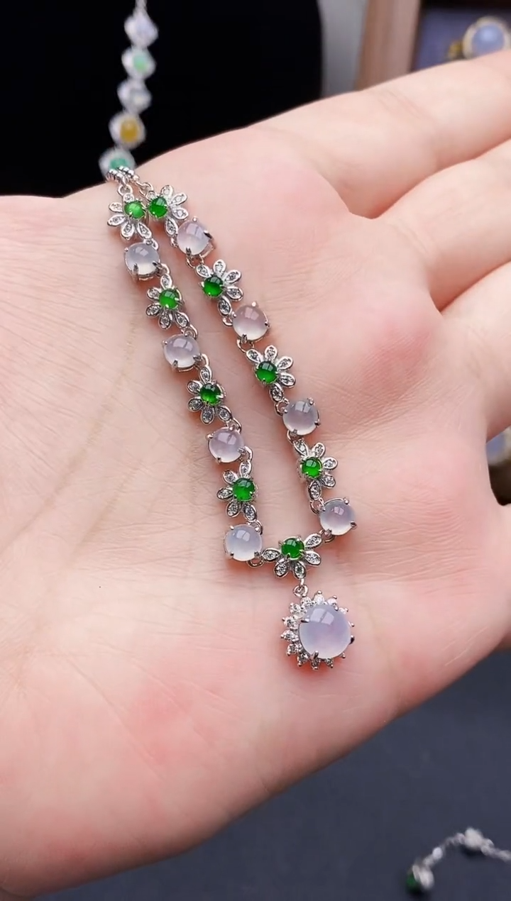 银S925镶嵌戒指翡翠1088