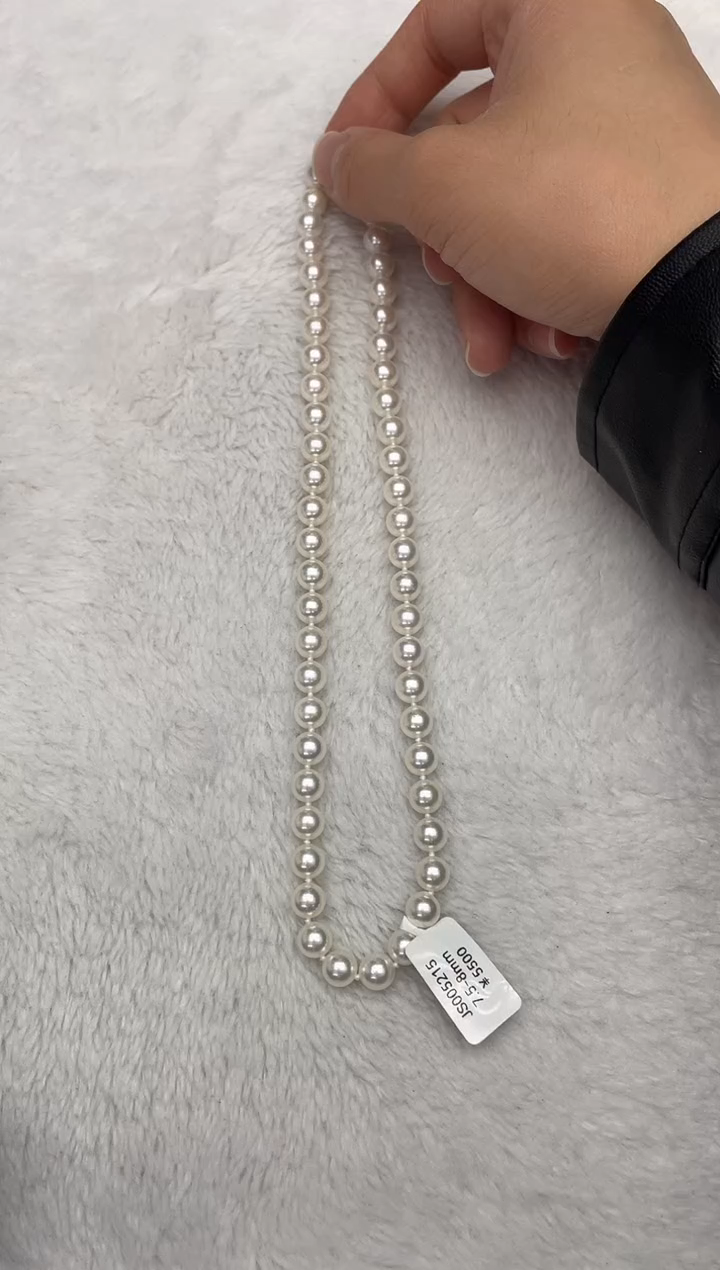 【闪购商品】海水珍珠颈饰未镶嵌AK7.5-8mm（多样性发一）