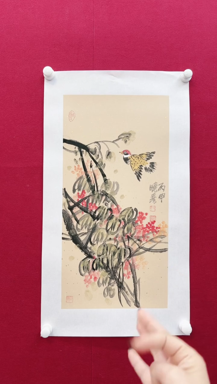 【闪购商品】国画L-尹老师绘画作品