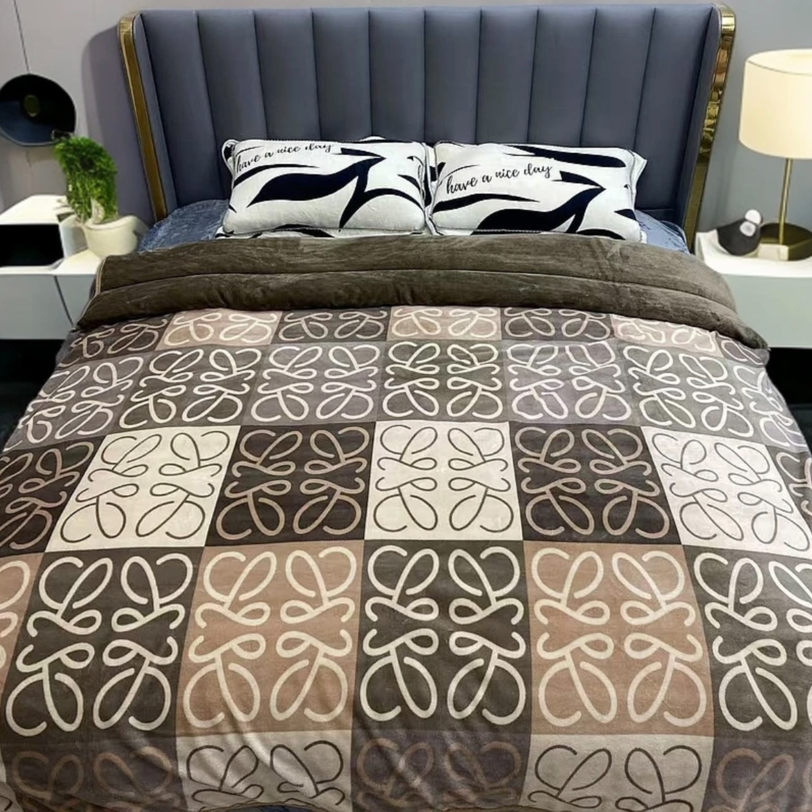 【庆云1.5-2.3】高端 高克重 加绒加厚 双面印花秋冬 绒被