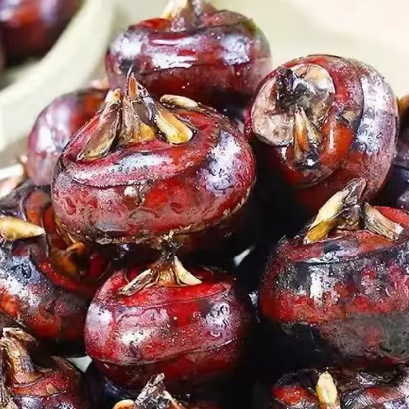 新鲜现挖马蹄荸荠清甜即食爽口水果煲汤炒菜晾干带泥荸荠