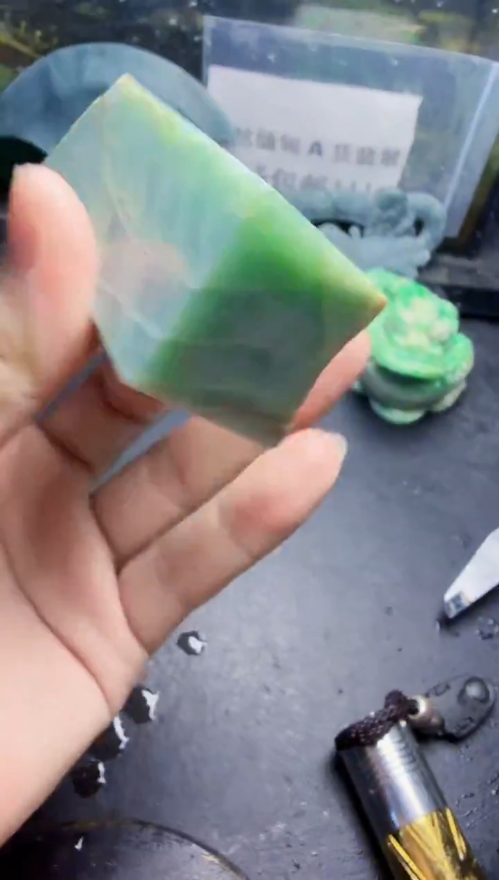 未镶嵌挂件翡翠天然翡翠014