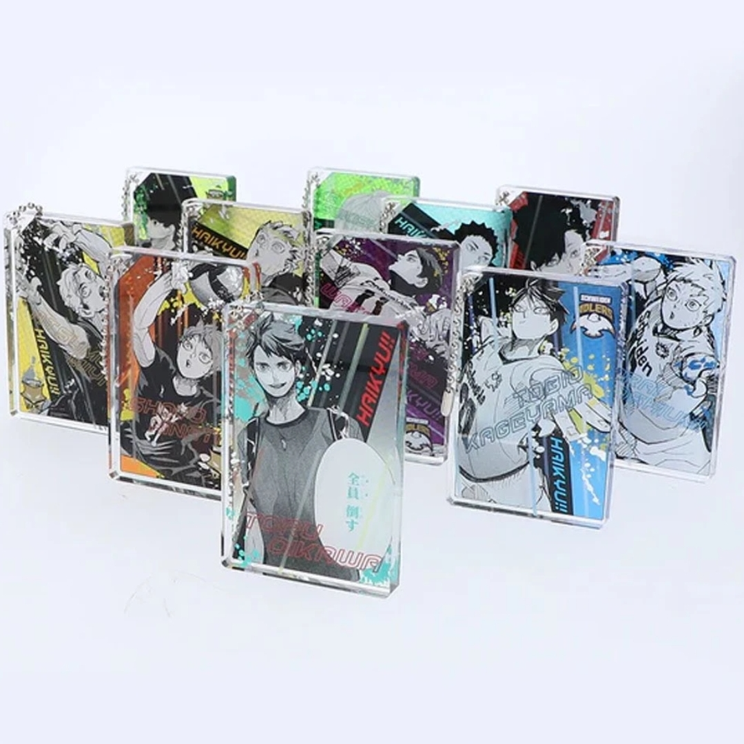 【S拆谷】排球少年jf麻将原画亚克力挂件 平拆 三分之一转盘