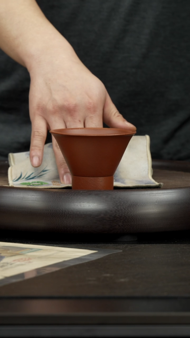 【闪购商品】紫砂茶杯紫泥  将军盏 主人杯 