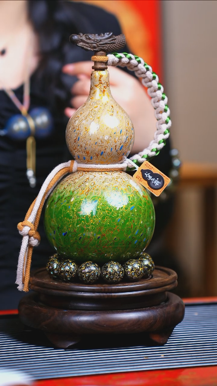 【闪购商品】JJ147迎元宵臻选大漆酒葫芦