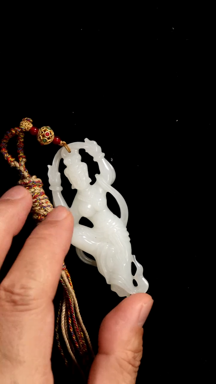 【闪购商品】和田玉（白玉）颈饰未镶嵌234532452