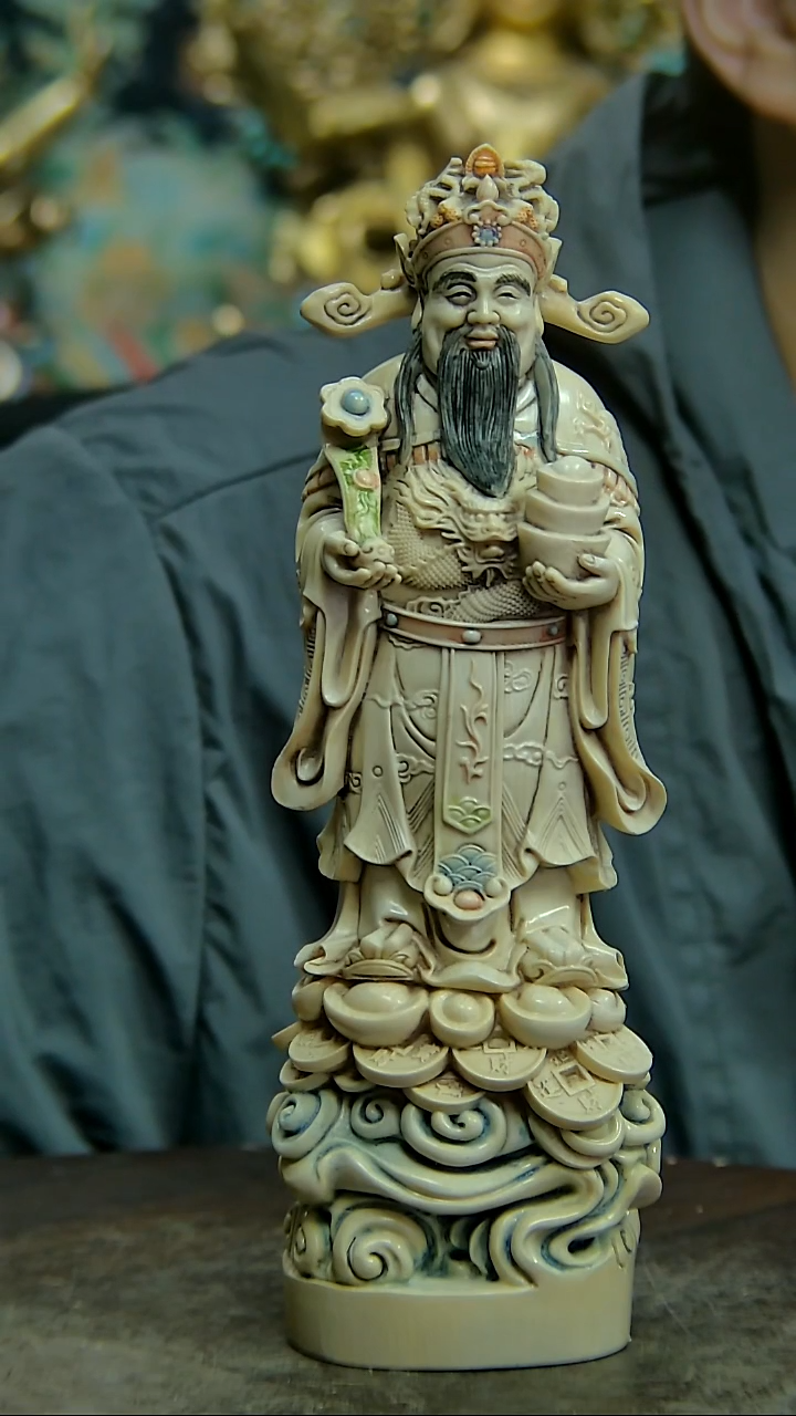 铜像造像收藏财神爷 