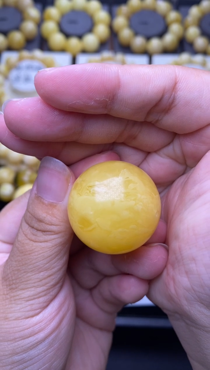 裸石琥珀未镶嵌大小姐珠宝严选25 31.2