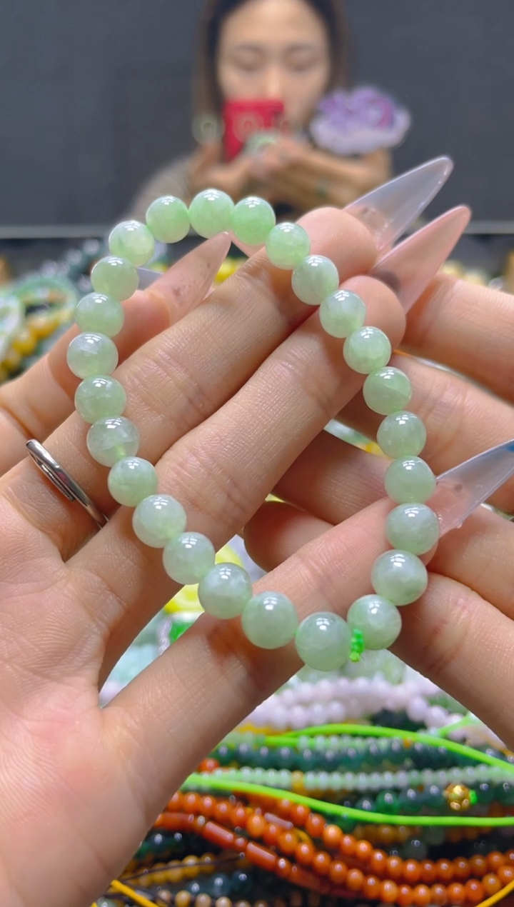 颈饰未镶嵌翡翠6MM