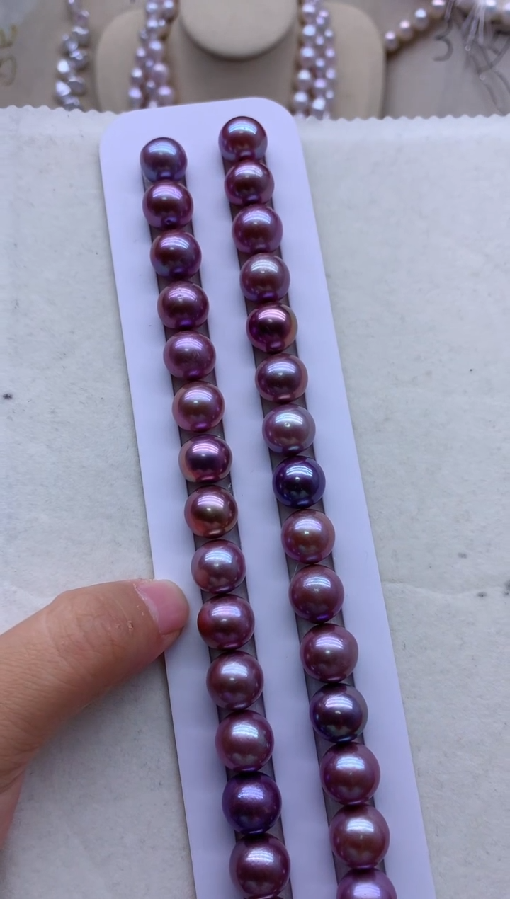 【闪购商品】淡水珍珠项链银S925镶嵌多发其一