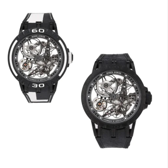 95新 ROGER DUBUIS/罗杰杜彼 礼尚往来卡22年罗杰杜彼男表K745NK