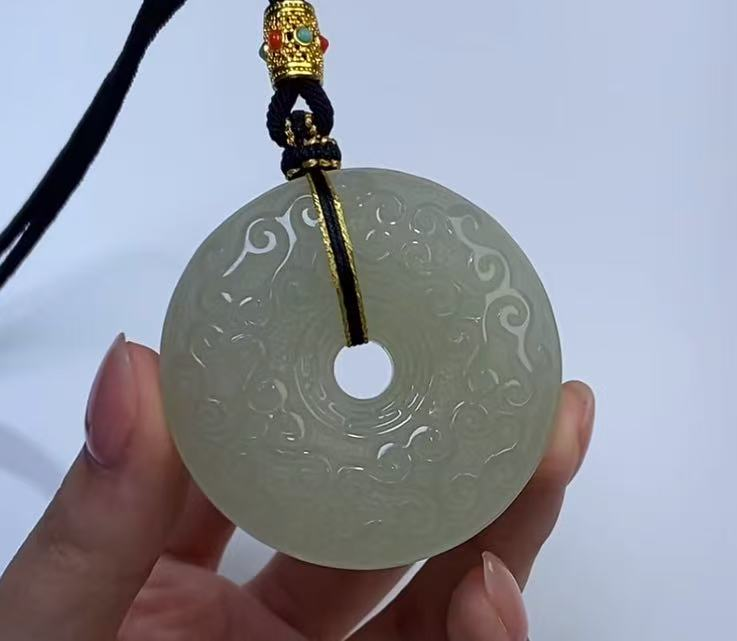 292069/和田玉平安扣吊坠 多样性一件发