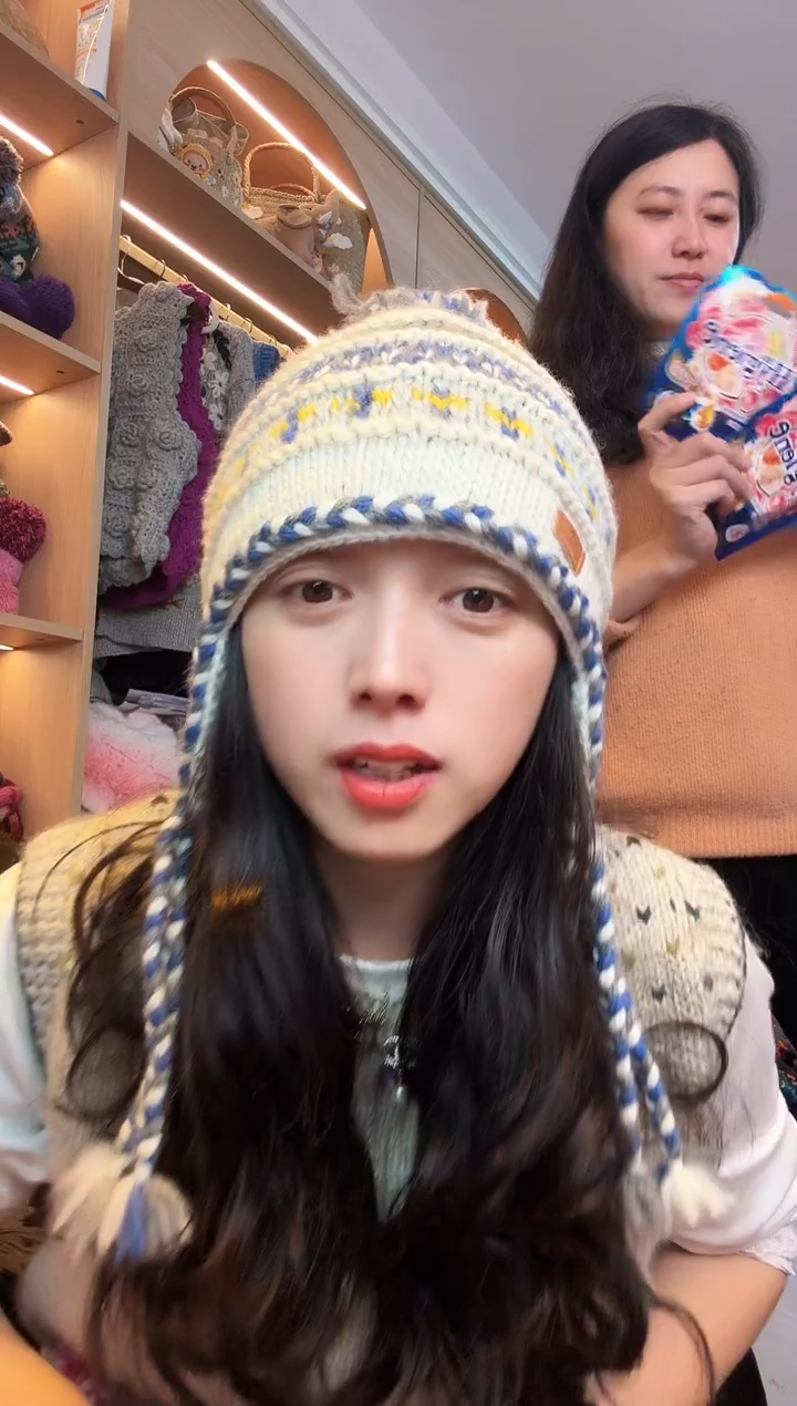 羊毛美丽如护耳帽