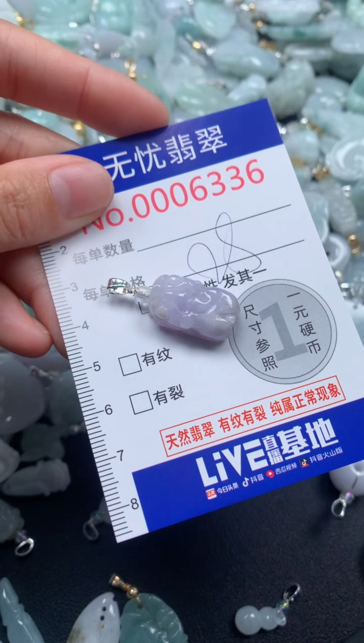 颈饰未镶嵌翡翠6336