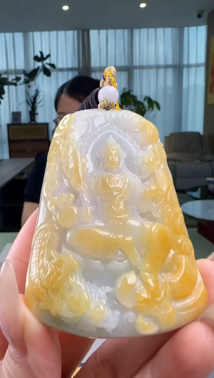 【闪购商品】翡翠未镶嵌颈饰YJ@@960Q3J15980