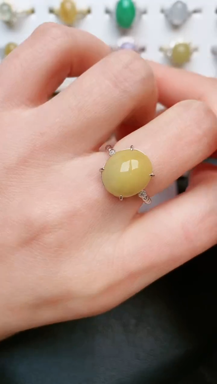 【闪购商品】翡翠戒指银S925镶嵌.....