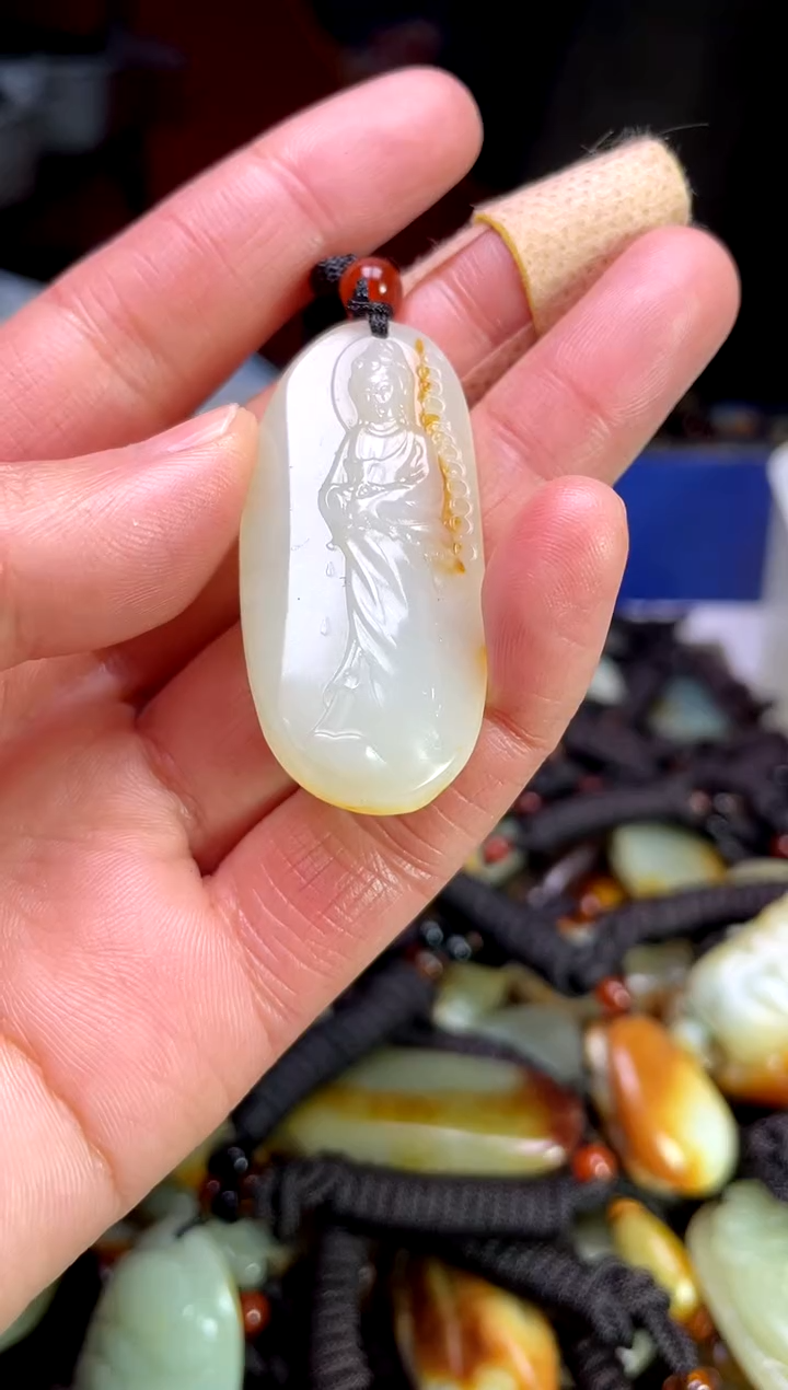 【闪购商品】和田玉颈饰未镶嵌123