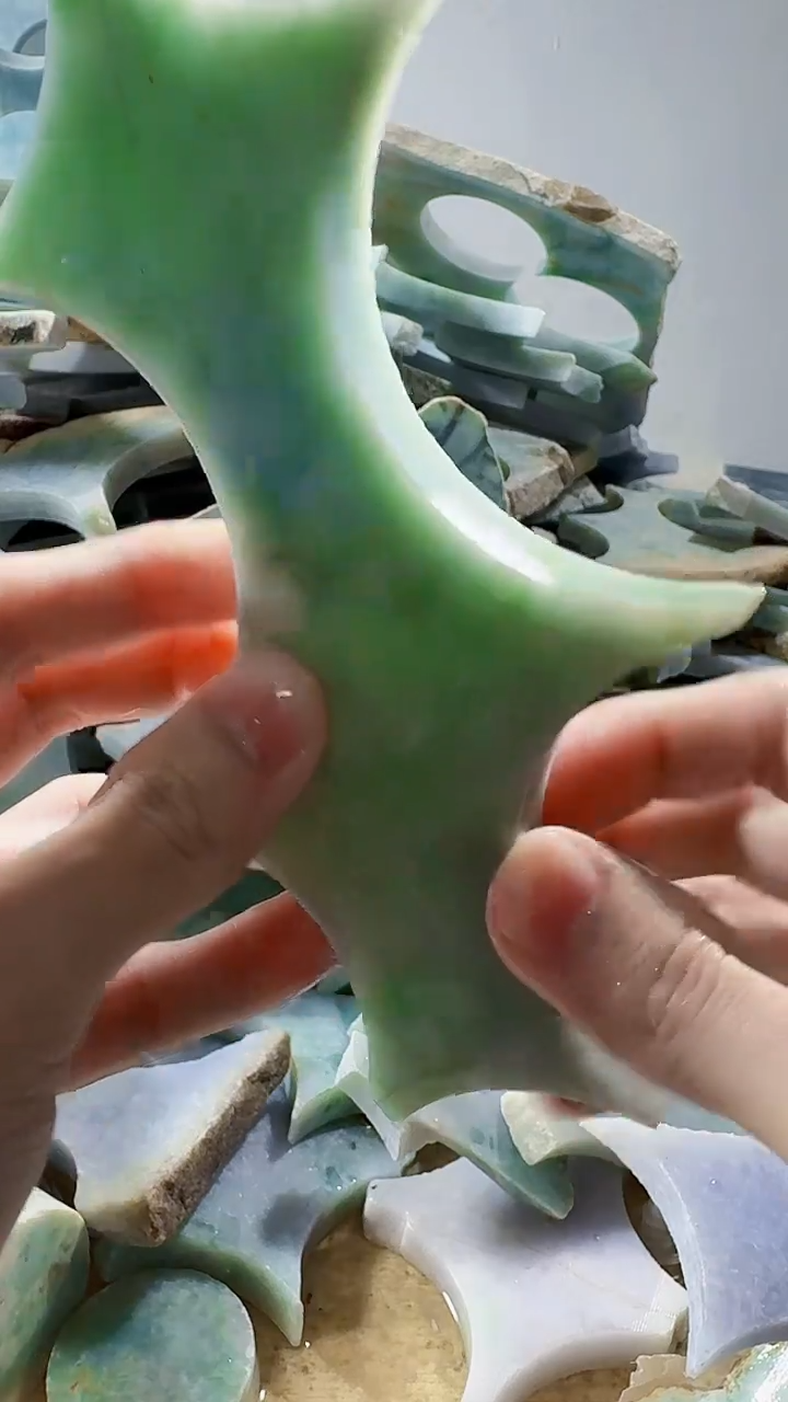裸石翡翠天然缅甸翡翠1615