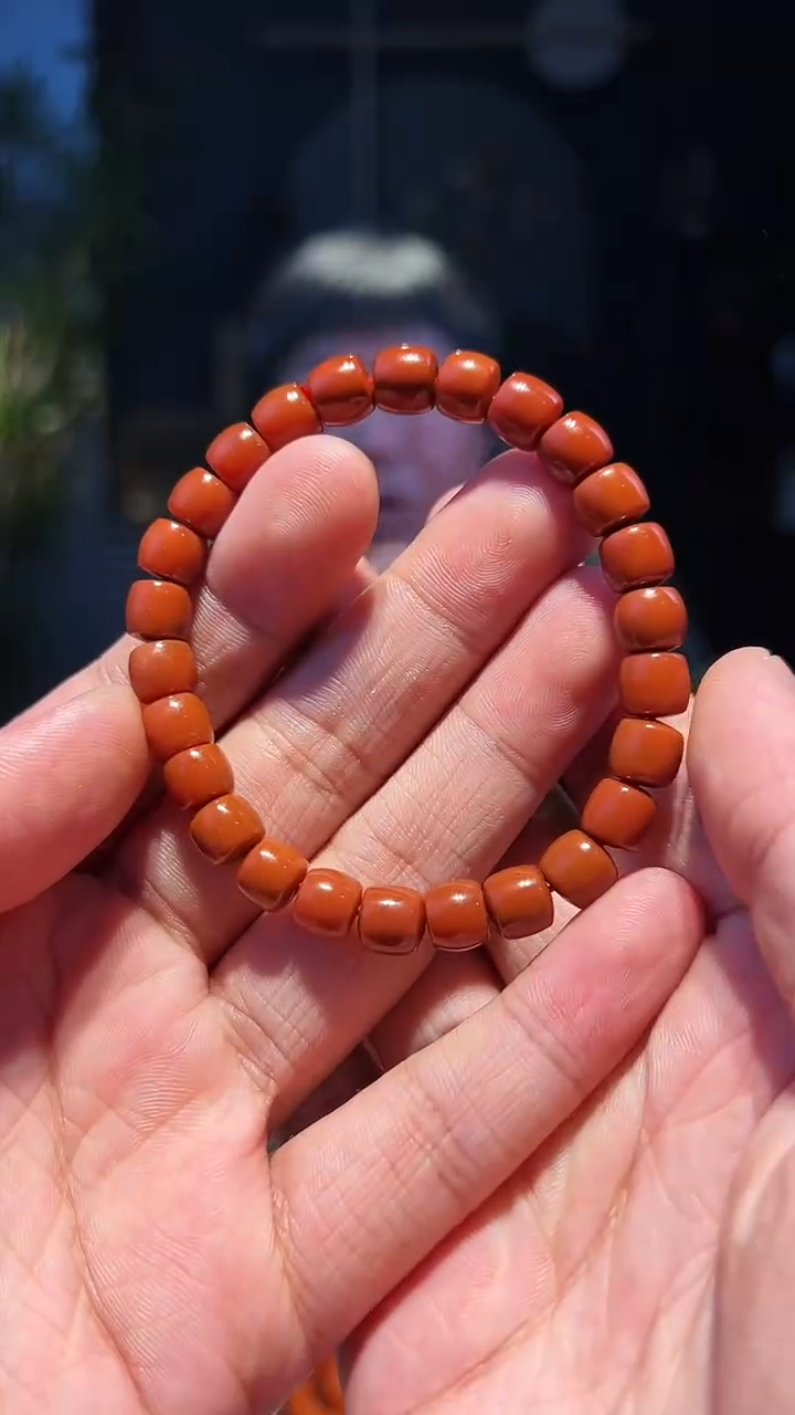 【闪购商品】南红玛瑙手串未镶嵌单圈