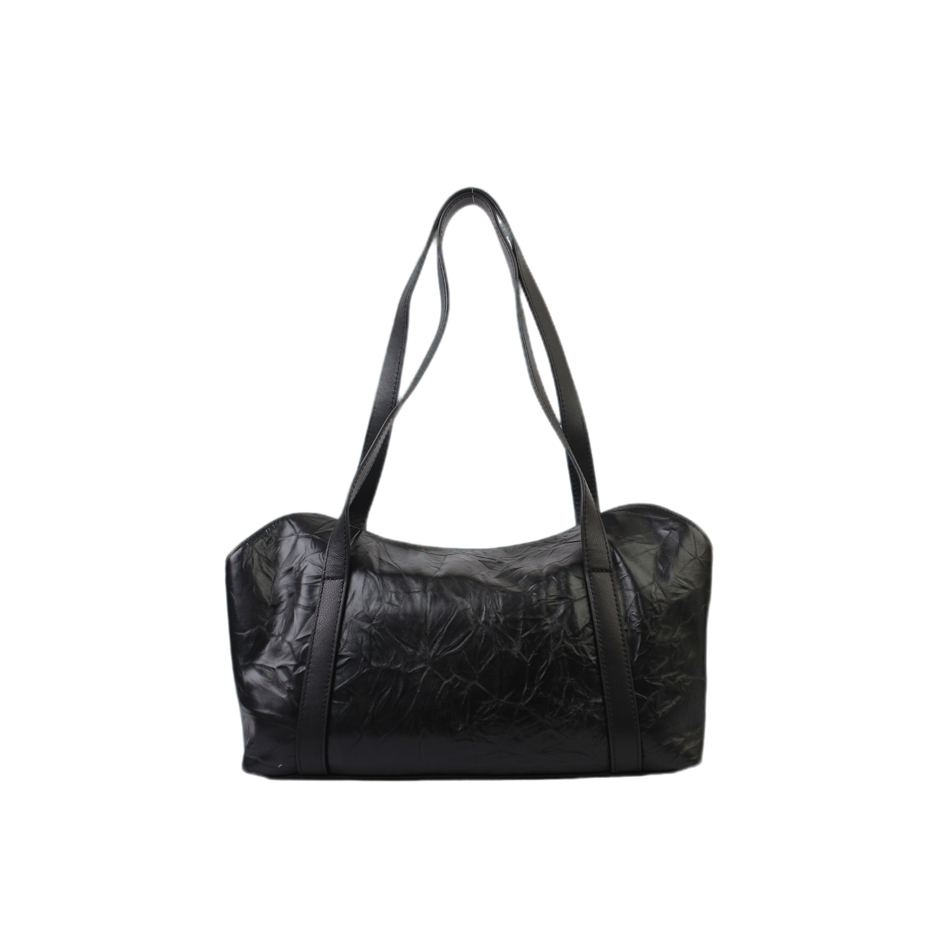 鱼尾包系列单肩款ZPC409YZ6022-黑色