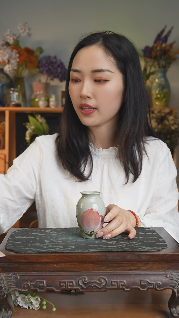 摆件景德镇陶瓷原创花器