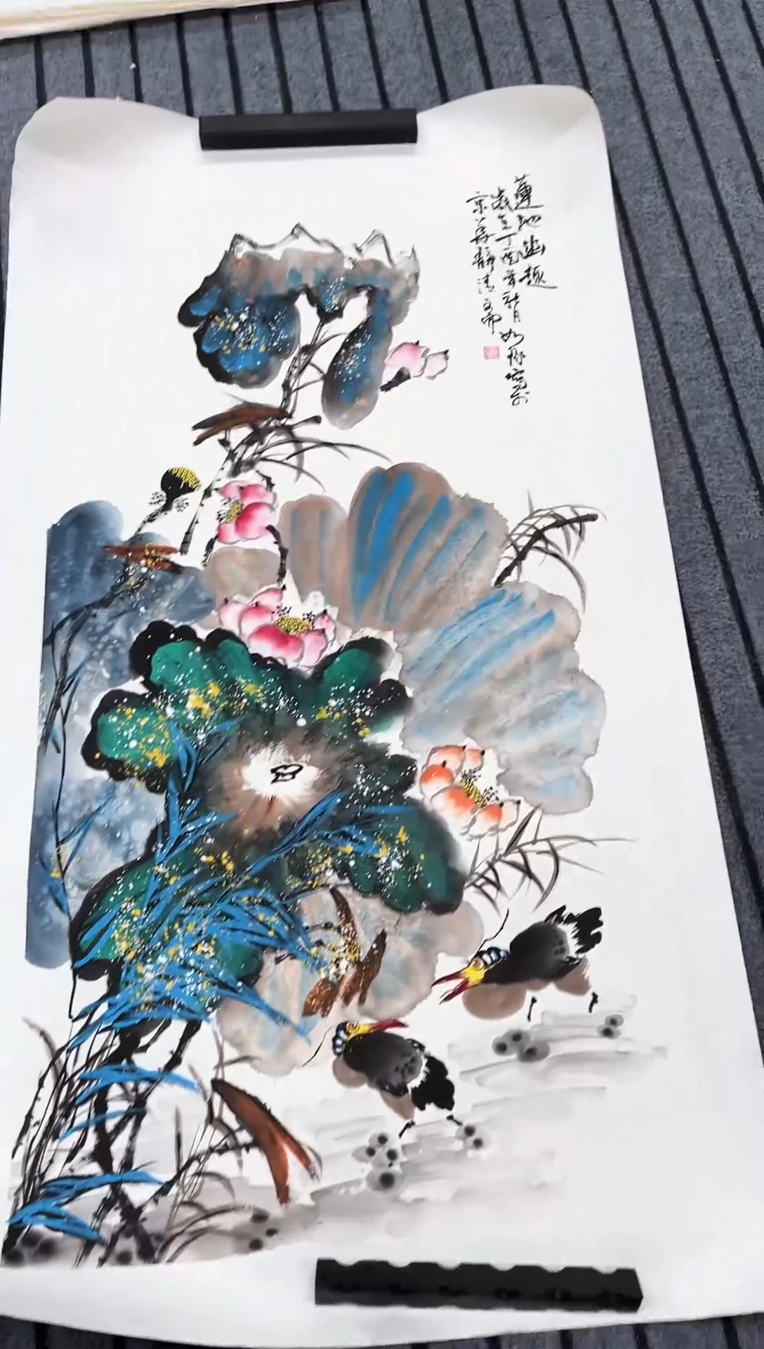 精品国画花鸟作品