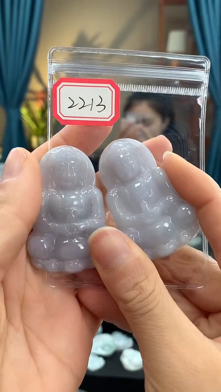 翡翠未镶嵌颈饰观音2213 多样性发一件