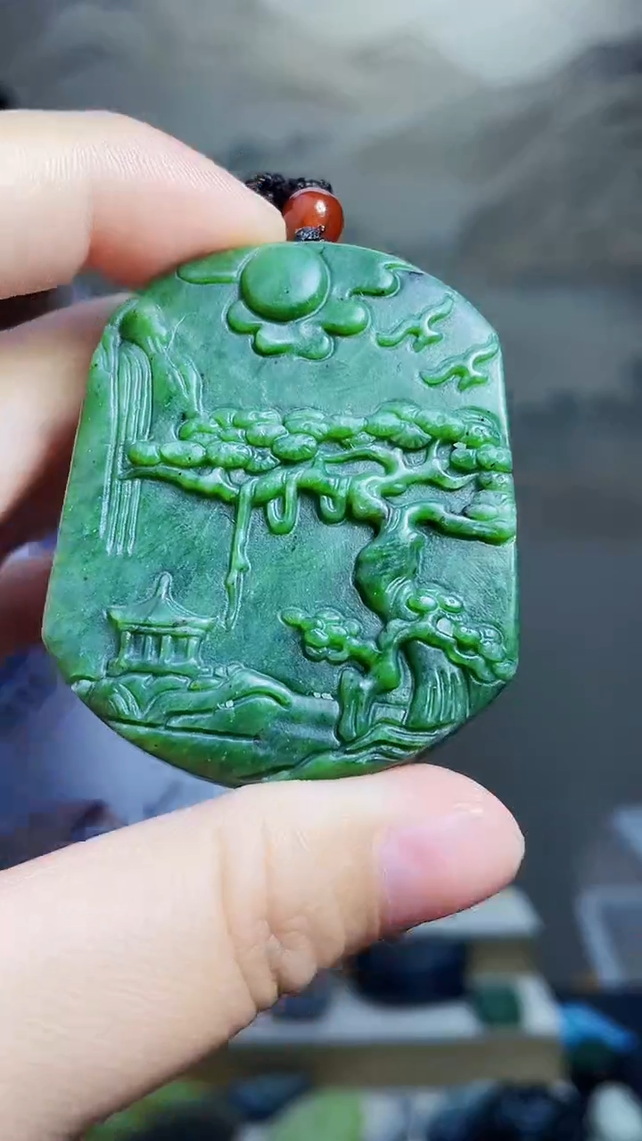 颈饰未镶嵌和田玉1