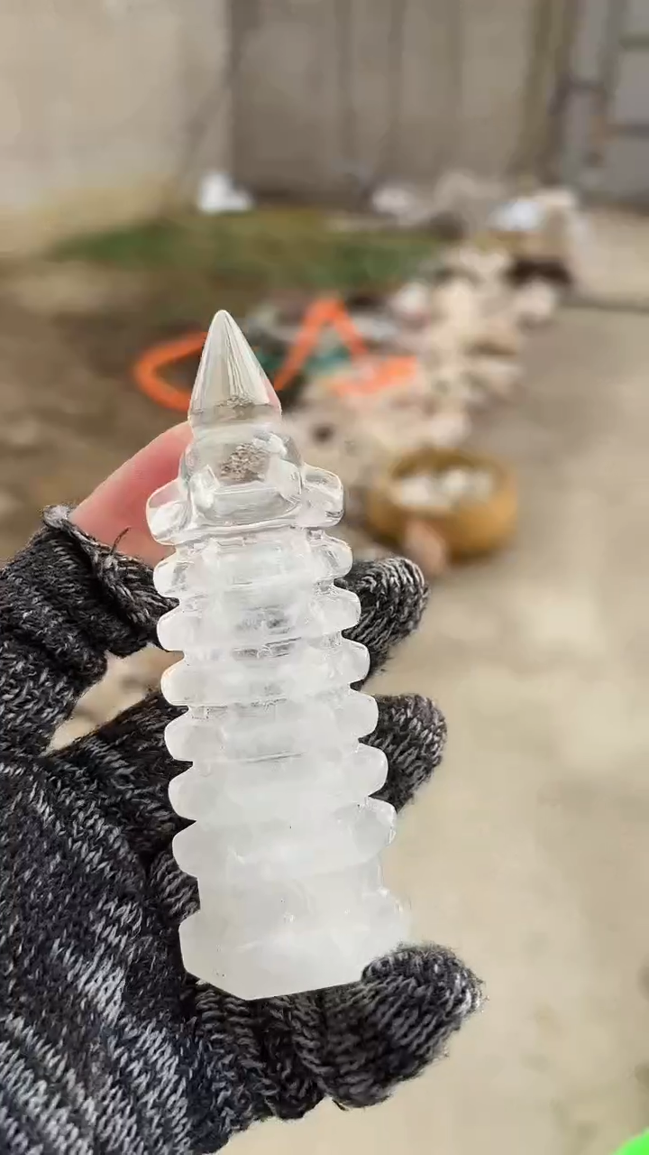 【闪购商品】水晶摆件未镶嵌文昌塔  331