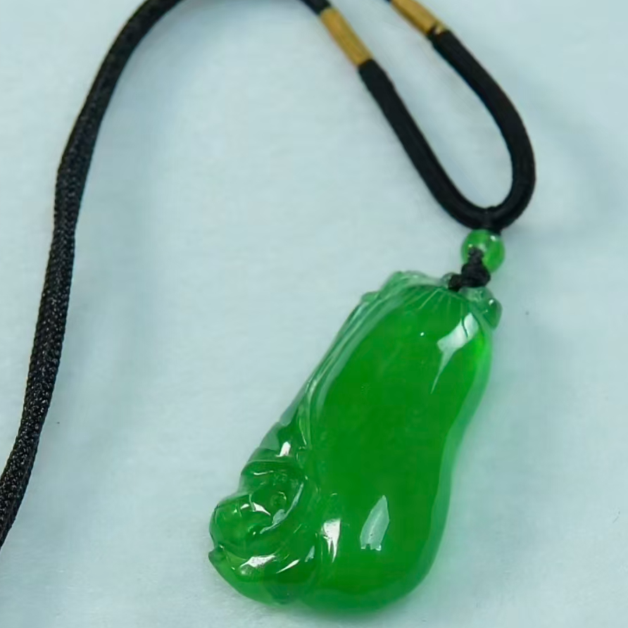 《清代》翡翠  楚韵汉风收藏馆 佛瓜