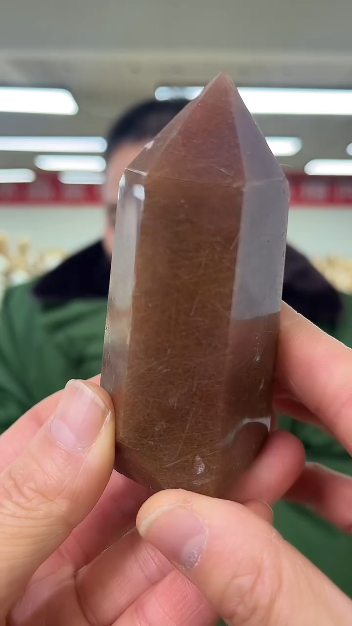 【闪购商品】发晶柱子未镶嵌天然多样性发一85mm