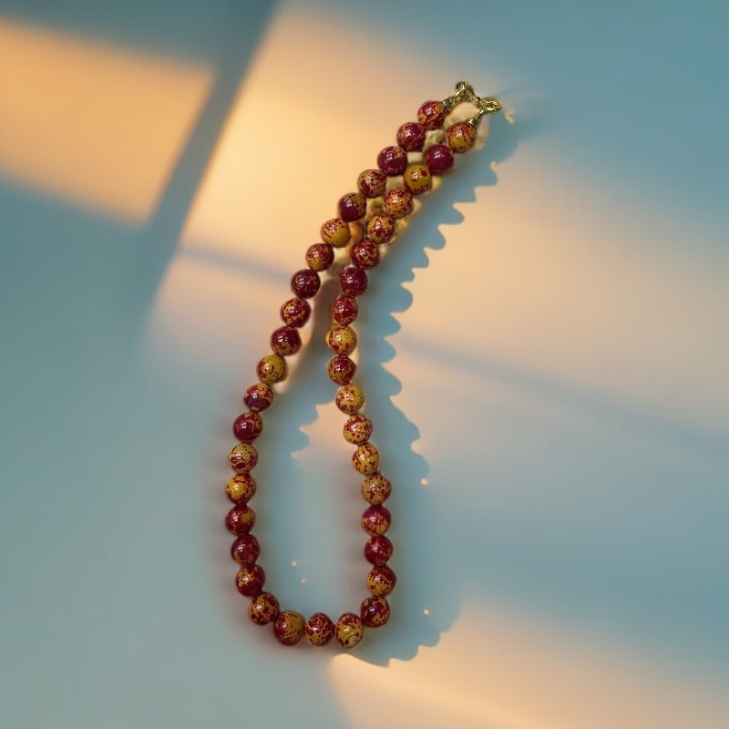 A561 龙脉磁疗长生石项链 多样性随机发