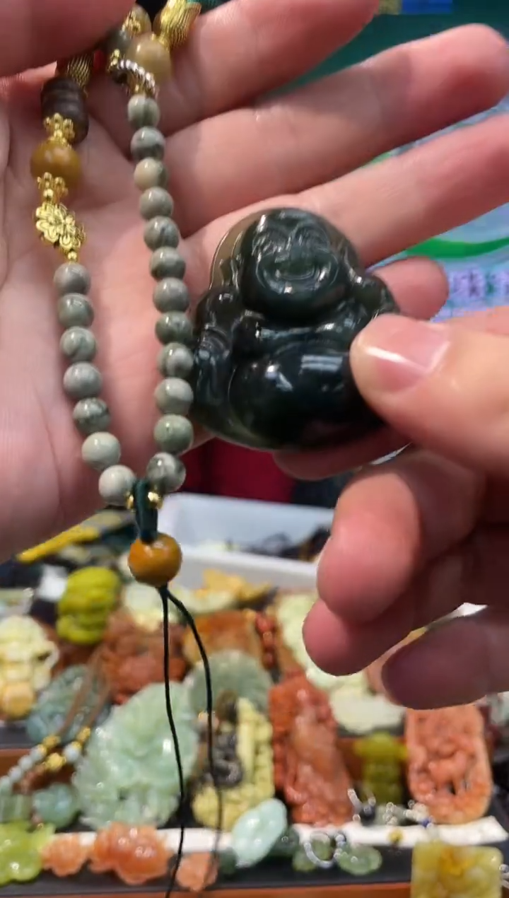 【闪购商品】岫玉吊坠未镶嵌·