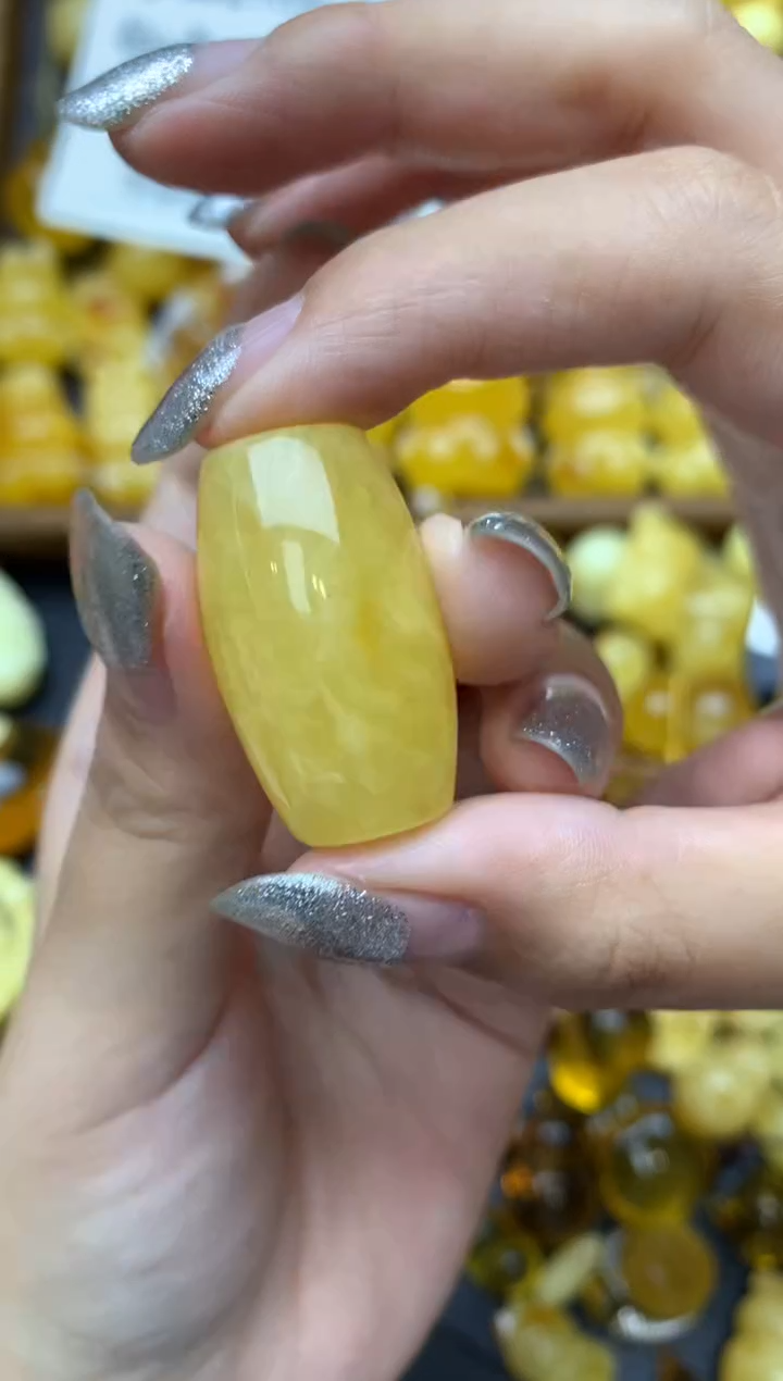 未镶嵌琥珀珠宝奇石104琥珀蜜蜡坑花粉