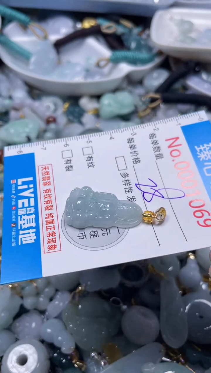 颈饰未镶嵌翡翠1069