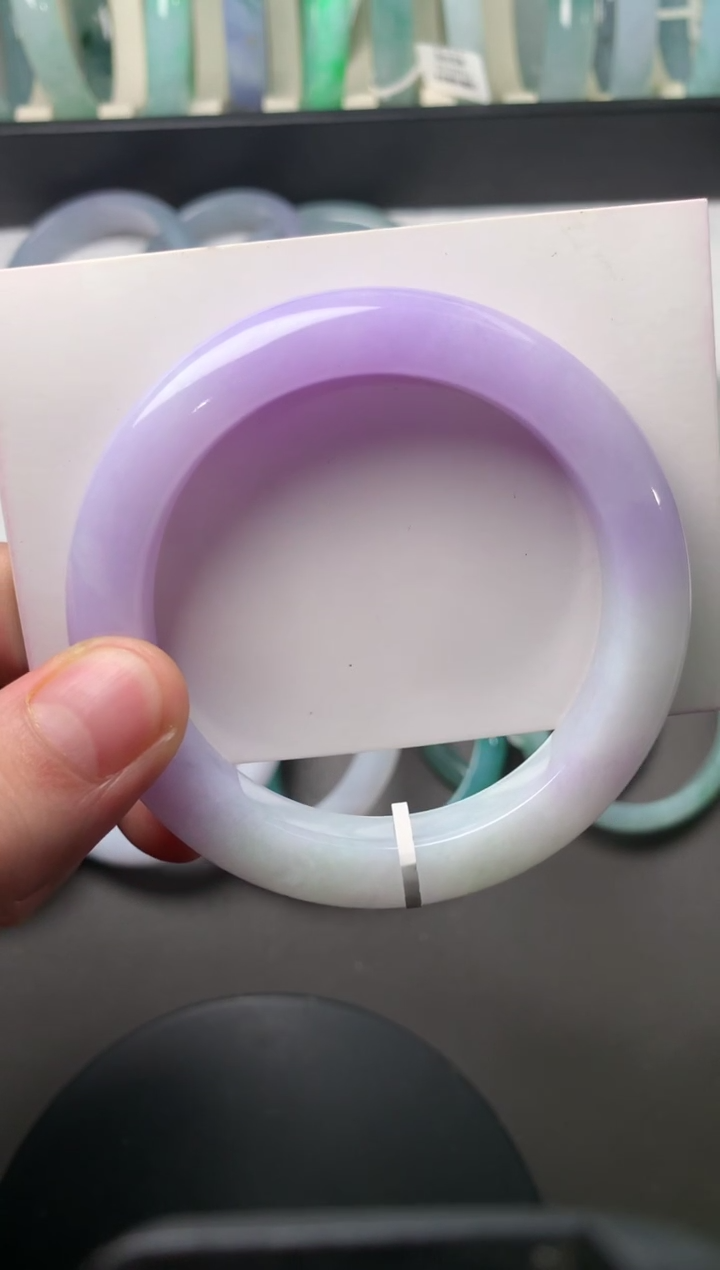 【闪购商品】翡翠手镯（圆镯）未镶嵌57.2*11.5*9.7