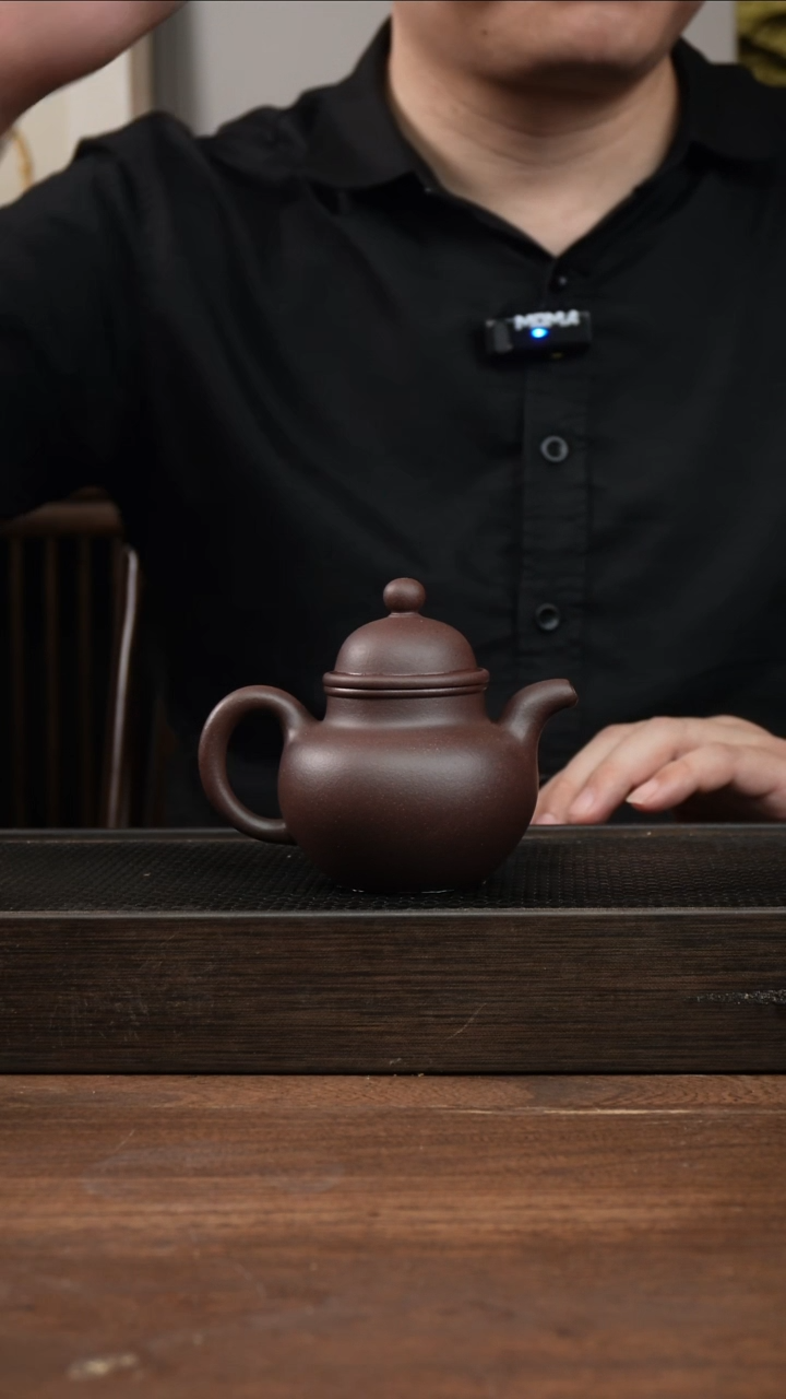 茶杯紫砂甜***干紫泥掇球     200CC  
