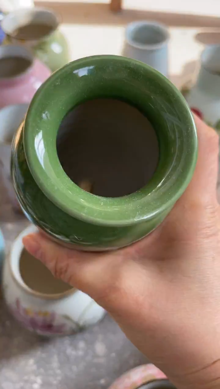 瓶瓷景德镇手绘花瓶