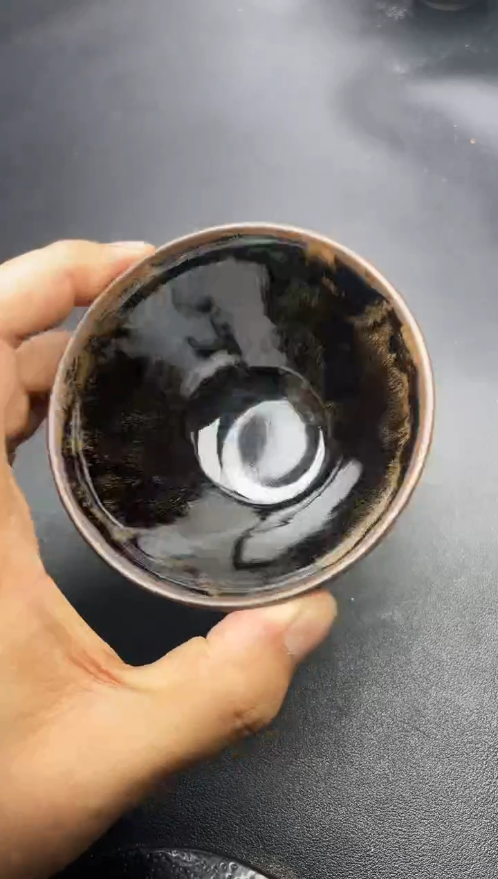 【闪购商品】茶盏566叶紫建盏叶紫建盏