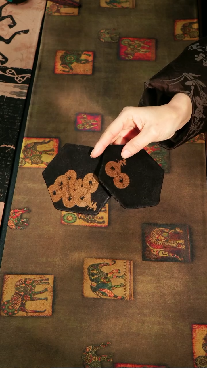 喜见造物茶席尺寸2片