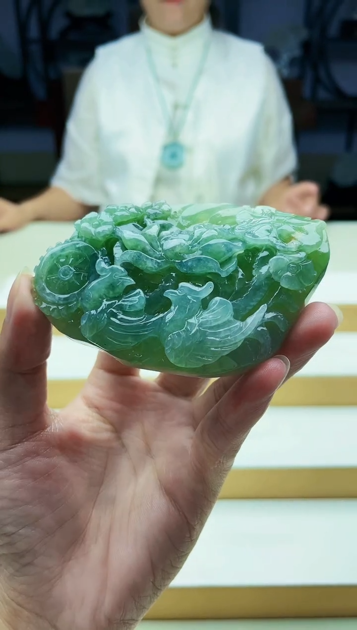 未镶嵌定制翡翠毛货09270277