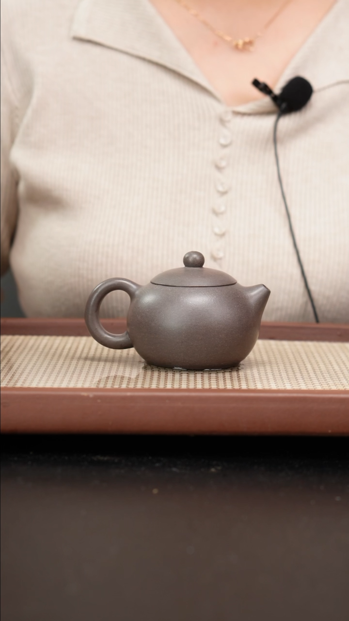 【闪购商品】紫砂茶壶全手工天青西施180