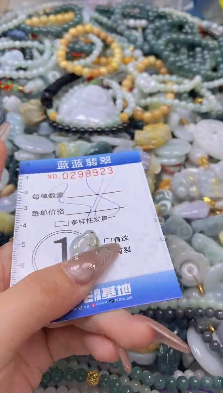 翡翠未镶嵌颈饰闪购0299923