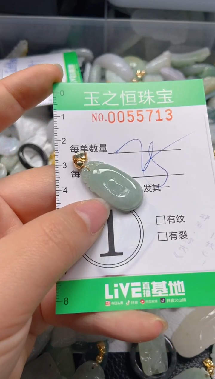 【闪购商品】翡翠未镶嵌颈饰闪购0055713