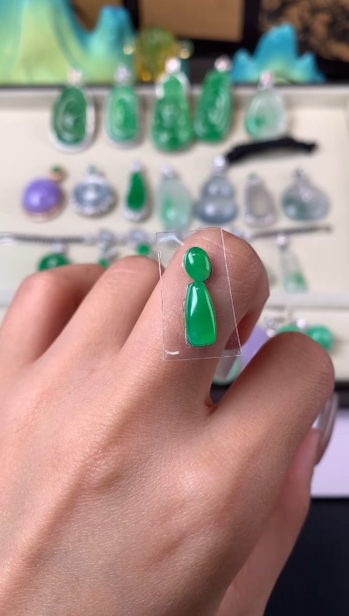 未镶嵌定制翡翠裸石（镶嵌定制）